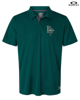 Long Branch Wrestling Eat Sleep Wrestle - Mens Oakley Polo