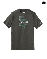 Long Branch Wrestling Eat Sleep Wrestle - New Era Performance Shirt