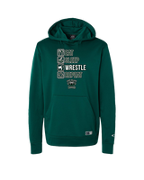 Long Branch Wrestling Eat Sleep Wrestle - Oakley Performance Hoodie