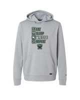 Long Branch Wrestling Eat Sleep Wrestle - Oakley Performance Hoodie