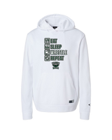 Long Branch Wrestling Eat Sleep Wrestle - Oakley Performance Hoodie