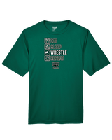 Long Branch Wrestling Eat Sleep Wrestle - Performance Shirt