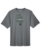 Long Branch Wrestling Eat Sleep Wrestle - Performance Shirt