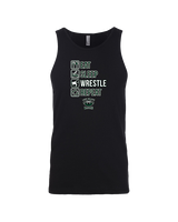 Long Branch Wrestling Eat Sleep Wrestle - Tank Top