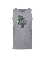Long Branch Wrestling Eat Sleep Wrestle - Tank Top