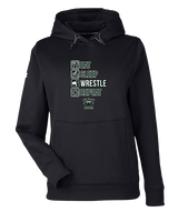 Long Branch Wrestling Eat Sleep Wrestle - Under Armour Ladies Storm Fleece