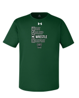 Long Branch Wrestling Eat Sleep Wrestle - Under Armour Mens Team Tech T-Shirt