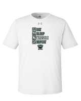 Long Branch Wrestling Eat Sleep Wrestle - Under Armour Mens Team Tech T-Shirt