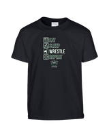 Long Branch Wrestling Eat Sleep Wrestle - Youth Shirt