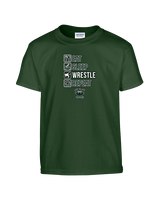 Long Branch Wrestling Eat Sleep Wrestle - Youth Shirt