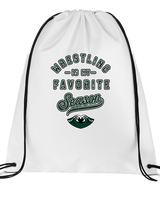 Long Branch Wrestling Favorite Season - Drawstring Bag