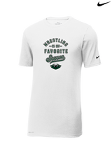 Long Branch Wrestling Favorite Season - Mens Nike Cotton Poly Tee