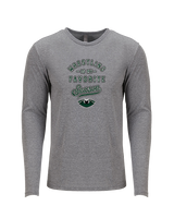 Long Branch Wrestling Favorite Season - Tri-Blend Long Sleeve