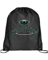 Long Branch Wrestling Leave It - Drawstring Bag