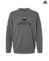 Long Branch Wrestling Leave It - Mens Adidas Crewneck