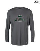 Long Branch Wrestling Leave It - Mens Oakley Longsleeve