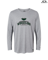 Long Branch Wrestling Leave It - Mens Oakley Longsleeve