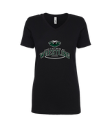 Long Branch Wrestling Leave It - Womens Vneck