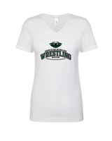 Long Branch Wrestling Leave It - Womens Vneck