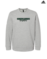 Long Branch Wrestling Mom - Mens Adidas Crewneck