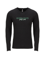 Long Branch Wrestling Mom - Tri-Blend Long Sleeve
