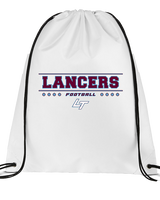 Loyalsock HS Football Border - Drawstring Bag