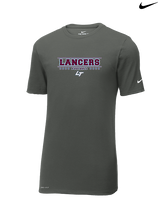 Loyalsock HS Football Border - Mens Nike Cotton Poly Tee
