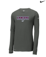 Loyalsock HS Football Border - Mens Nike Longsleeve