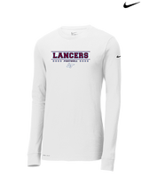 Loyalsock HS Football Border - Mens Nike Longsleeve