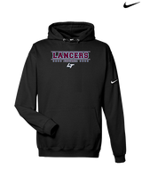 Loyalsock HS Football Border - Nike Club Fleece Hoodie