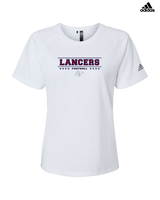 Loyalsock HS Football Border - Womens Adidas Performance Shirt