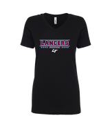 Loyalsock HS Football Border - Womens Vneck