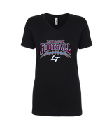 Loyalsock HS Football Football - Womens Vneck