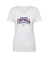 Loyalsock HS Football Football - Womens Vneck