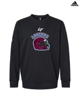 Loyalsock HS Football Helmet - Mens Adidas Crewneck