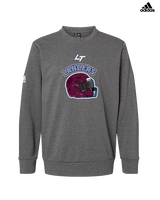 Loyalsock HS Football Helmet - Mens Adidas Crewneck