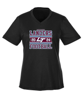 Loyalsock HS Football Stamp - Womens Performance Shirt
