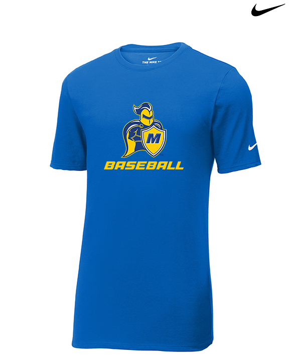Madonna University Baseball - Mens Nike Cotton Poly Tee