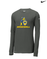 Madonna University Baseball - Mens Nike Longsleeve