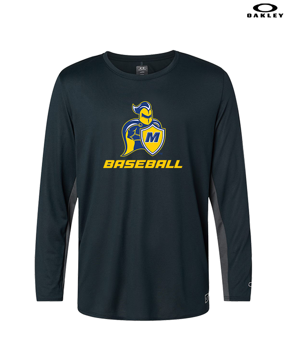 Madonna University Baseball - Mens Oakley Longsleeve