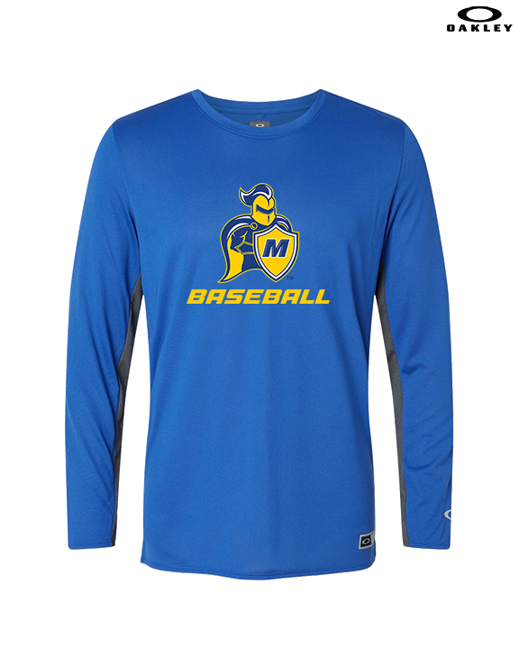 Madonna University Baseball - Mens Oakley Longsleeve