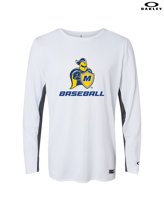 Madonna University Baseball - Mens Oakley Longsleeve