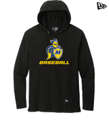Madonna University Baseball - New Era Tri-Blend Hoodie