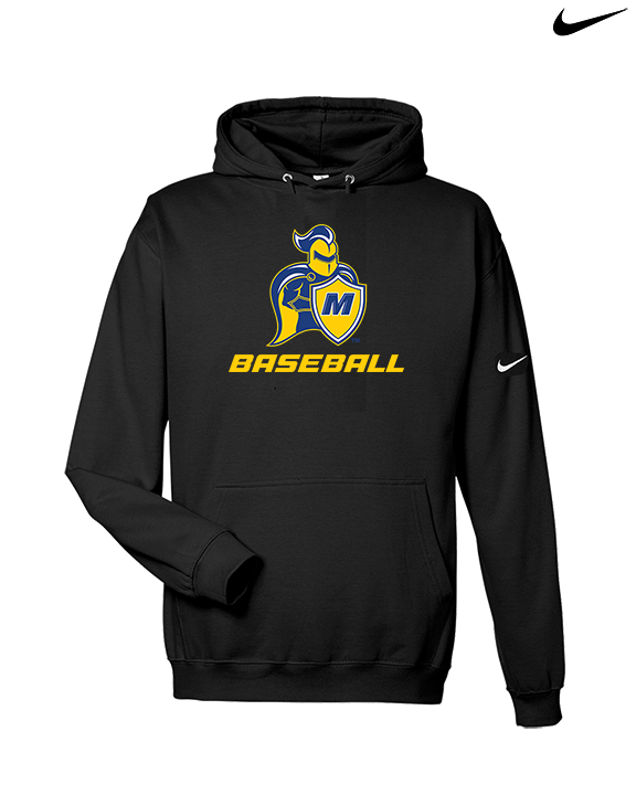 Madonna University Baseball - Nike Club Fleece Hoodie
