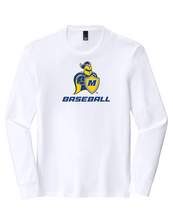 Madonna University Baseball - Tri-Blend Long Sleeve