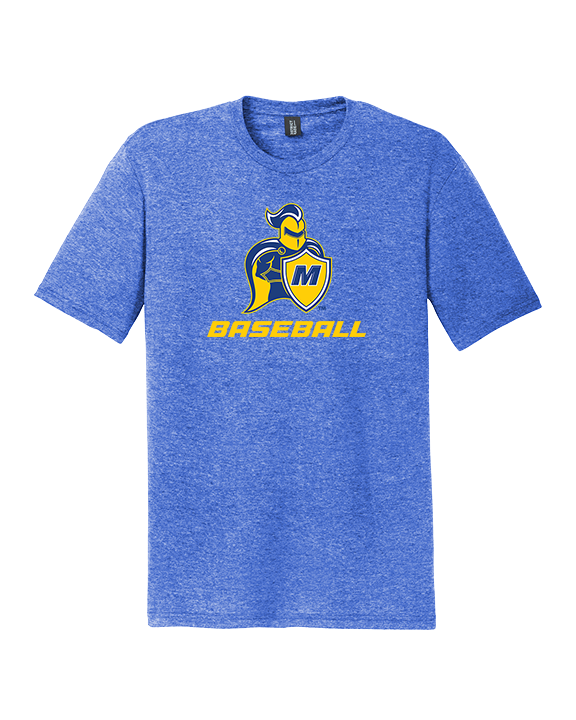 Madonna University Baseball - Tri-Blend Shirt