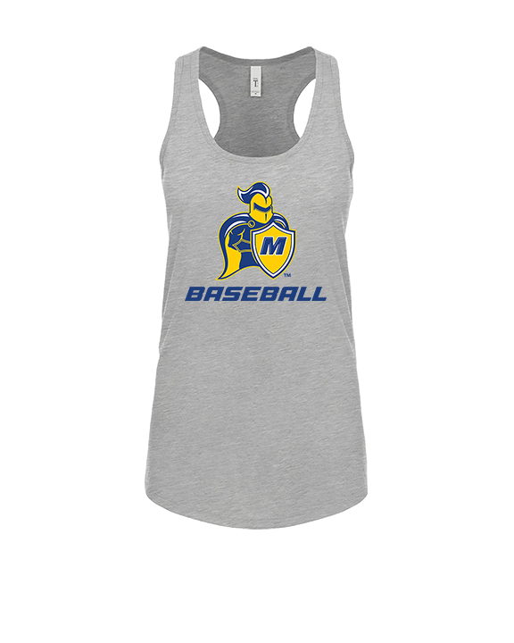 Madonna University Baseball - Womens Tank Top