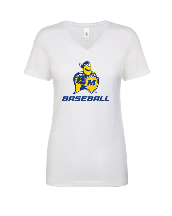 Madonna University Baseball - Womens Vneck