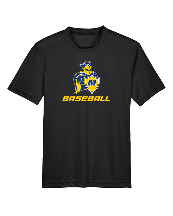 Madonna University Baseball - Youth Performance Shirt