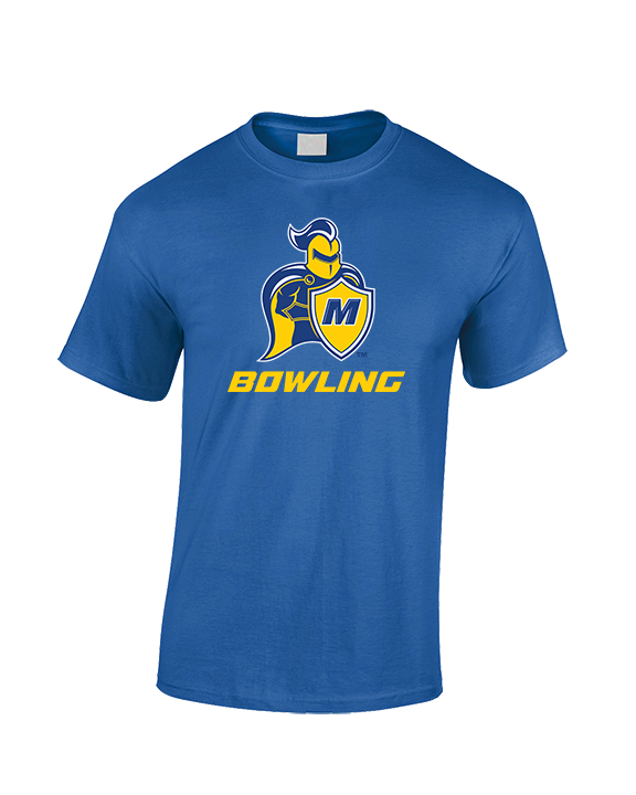 Madonna University Bowling - Cotton T-Shirt